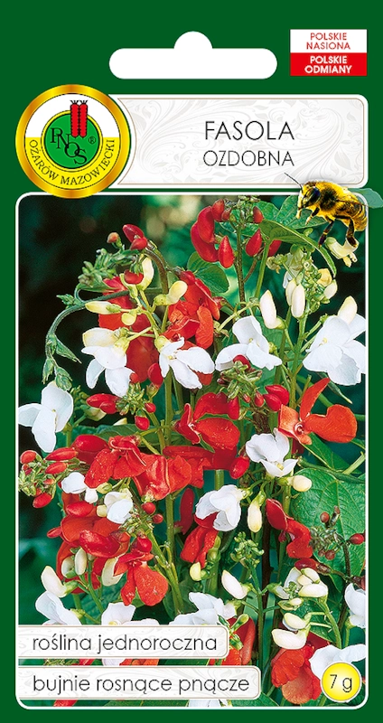 PNOS fasola ozdobna mieszanka nasiona 7g sklep rajogrodnika