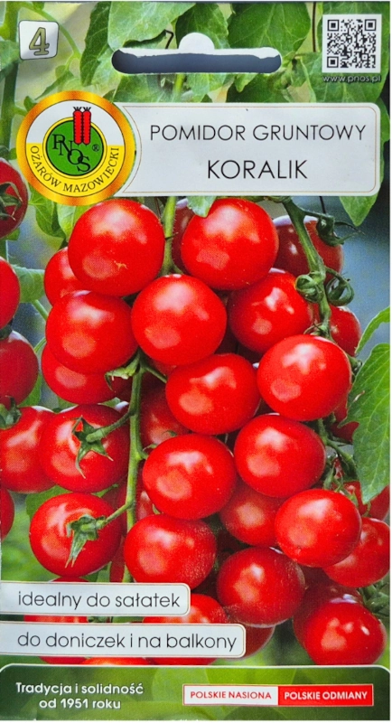 Pomidor gruntowy Koralik nasiona do siewu sklep rajogrodnika