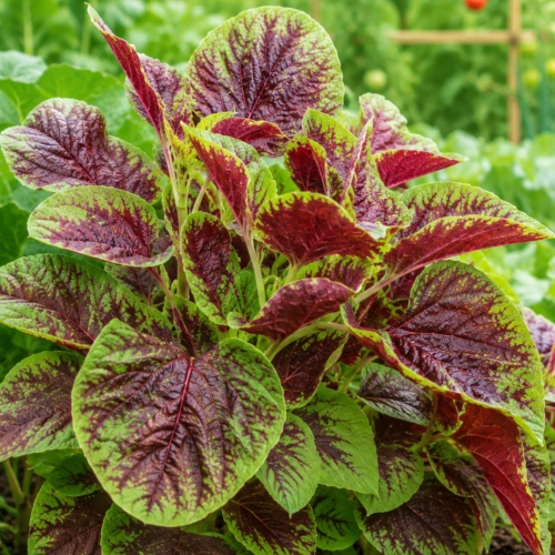 Chiński Wielobarwny Szpinak Amaranthus Tricolor nasiona ReinSaat sklep rajogrodnika