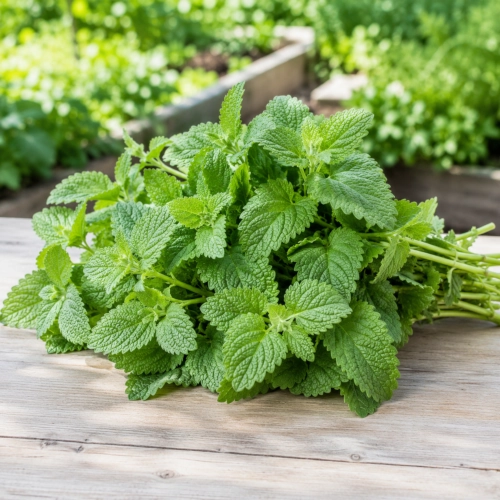 Melisa lekarska Lemon Balm o świeżym cytrynowym aromacie nasiona 0,3g ReinSaat sklep rajogrodnika