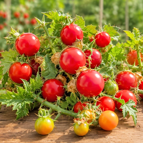Psianka Litchi Tomato odmiana o czerwonych owocach nasiona ReinSaat sklep rajogrodnika