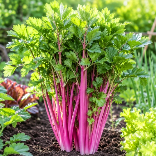 Seler naciowy Chinese Pink Celery o smacznych aromatycznych łodygach nasiona ReinSaat sklep rajogrodnika