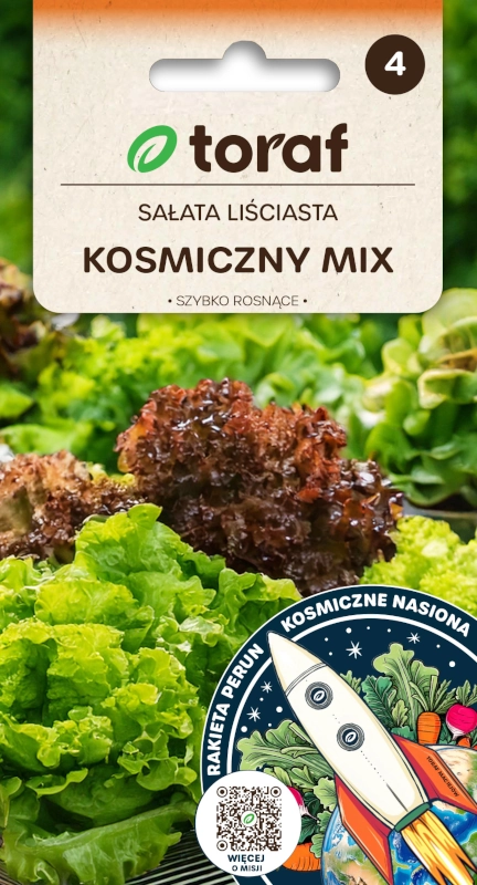 Toraf Sałata liściowa Kosmiczny Mix nasiona sklep rajogrodnika