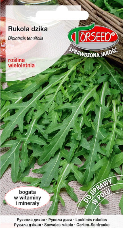 Rukola dzika Diplotaxis tenuifolia nasiona 0,5g vis TORSEED sklep rajogrodnika